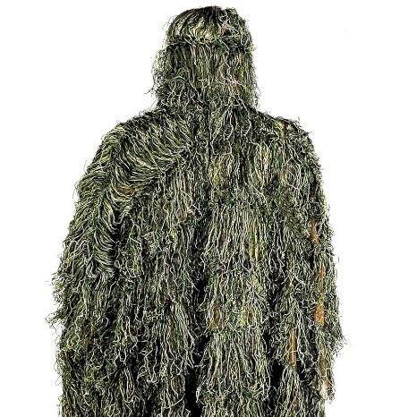 Trening uniforma ghillie kamuflaža kaput - prozračan, otporan na habanje, sve sezone, unisex, za odrasle