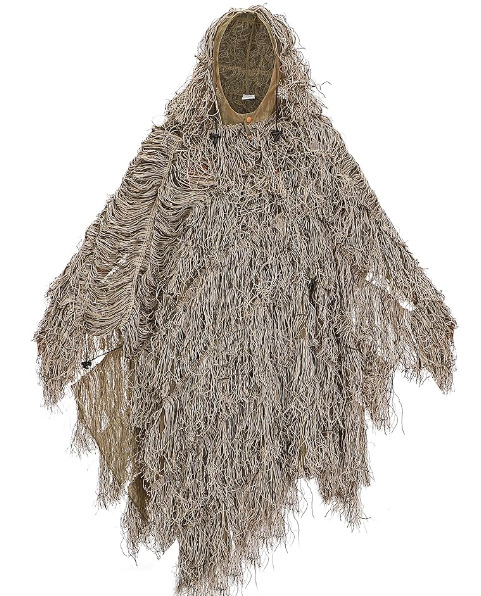 Trening uniforma ghillie kamuflaža kaput - prozračan, otporan na habanje, sve sezone, unisex, za odrasle