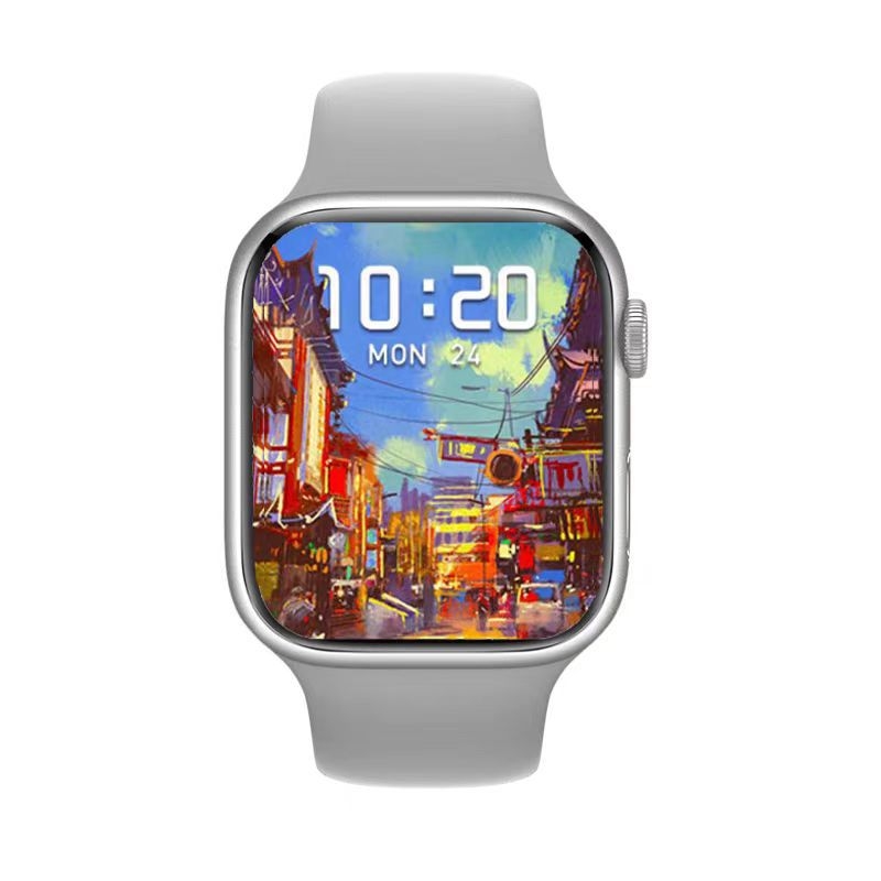 Смарт часовник с мобилно плащане, Bluetooth разговори, измерване на сърдечната честота и кръвното налягане, живот на батерията 7–14 дни