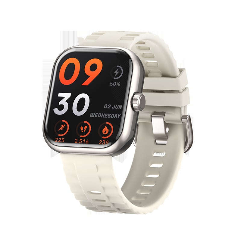 Смарт часовник с мониторинг на сърдечната честота, измерване на кръвното налягане, броене на крачки, водоустойчив за плуване и Bluetooth разговори