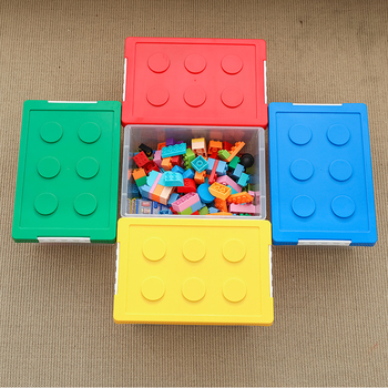 Cutie de depozitare din plastic PP cu capac, model PZS-0828, capacitate 30, rezistentă la praf, pentru jucării, telecomenzi și reviste