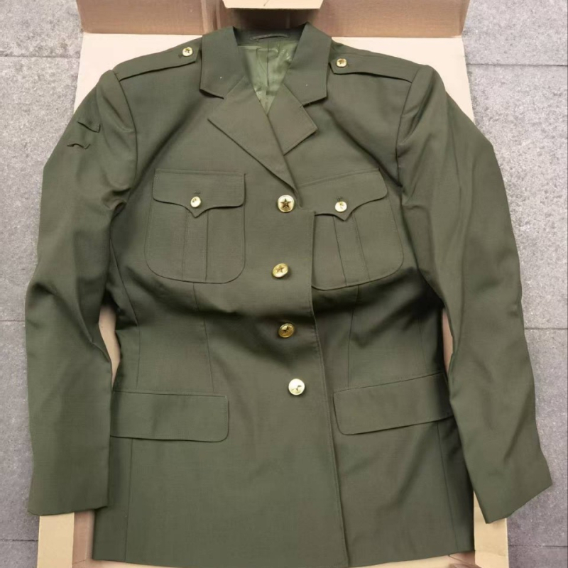 Военна лятна униформа в стил на съратник; памучно‑смесена материя; влагоотводяща функция; едноцветен дизайн; код на продукта 5546; унисекс