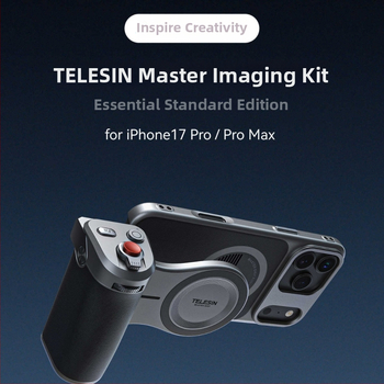 Κλιπ για κινητό Telesin Master – κιτ φωτογράφισης για κινητά, μοντέλο P5-mcs-10-tip, ABS, μέγιστο φορτίο 2–5 kg