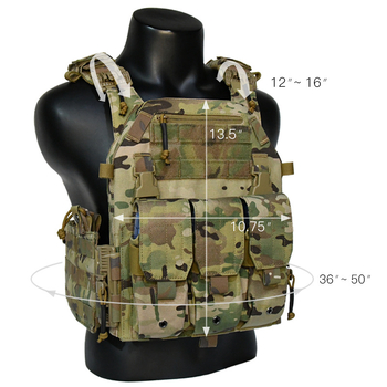 Vesta camuflaj - impermeabilă, nailon 1000D, model camuflaj, unisex adulți, potrivită pentru toate sezoanele
