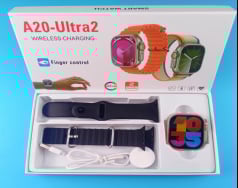 Смарт часовник с мониторинг на сърдечен ритъм, кръвно налягане и кислород в кръвта; 1.99" IPS дисплей; 7–14 дни живот на батерията; безжично зареждане; титаниева сплав и сапфирено стъкло