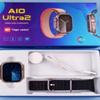 Смарт часовник с мониторинг на сърдечен ритъм, кръвно налягане и кислород в кръвта; 1.99" IPS дисплей; 7–14 дни живот на батерията; безжично зареждане; титаниева сплав и сапфирено стъкло