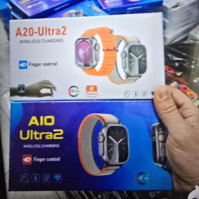 Смарт часовник с мониторинг на сърдечен ритъм, кръвно налягане и кислород в кръвта; 1.99" IPS дисплей; 7–14 дни живот на батерията; безжично зареждане; титаниева сплав и сапфирено стъкло