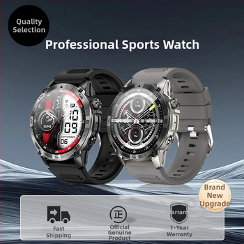 GPS спортен часовник за бягане и плуване, проследяване на дистанция и обиколки, водоустойчив, измерване на пулс, мониторинг на съня