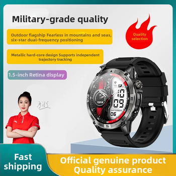 GPS спортен часовник за бягане и плуване, проследяване на дистанция и обиколки, водоустойчив, измерване на пулс, мониторинг на съня