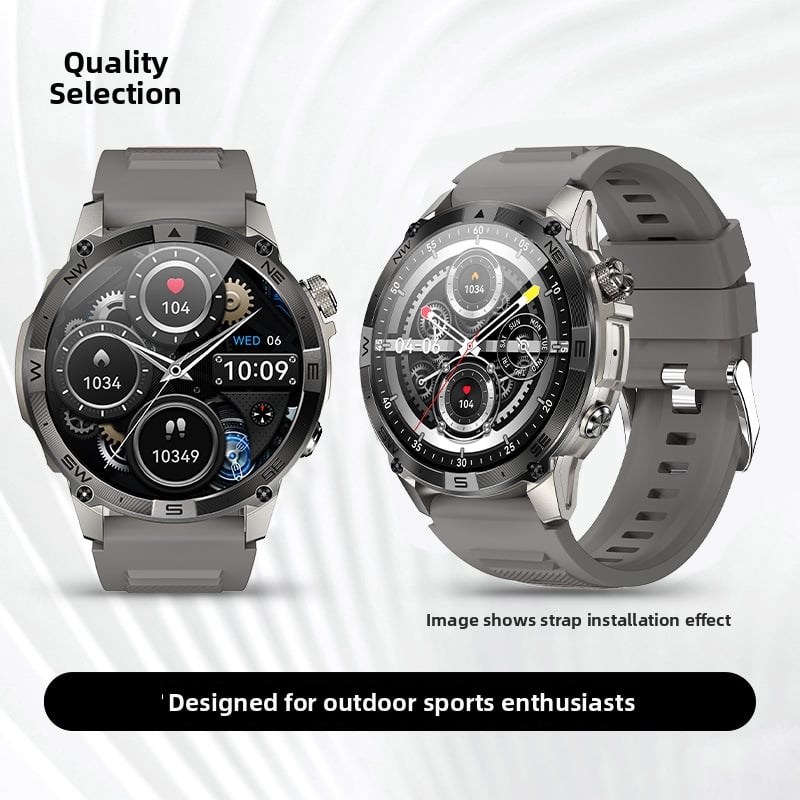 GPS спортен часовник за бягане и плуване, проследяване на дистанция и обиколки, водоустойчив, измерване на пулс, мониторинг на съня