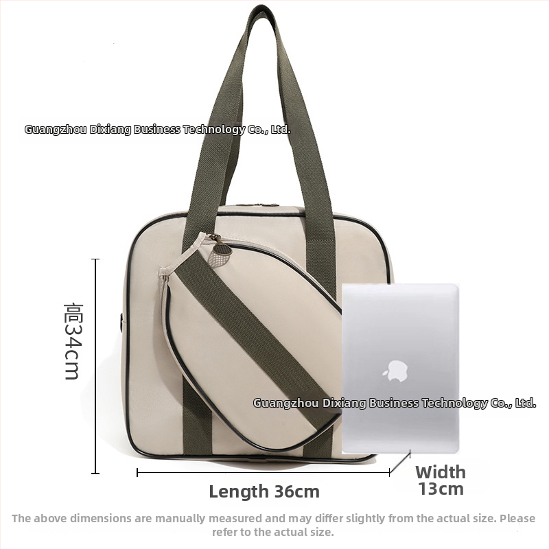 Dámska tenisová taška 2025 – nová špeciálna ochranná taška na vonkajšie rameno, veľká kapacita, športová taška na badminton/tenis/pickleball, Oxford látka, prispôsobiteľná, XINGNAN/Row South