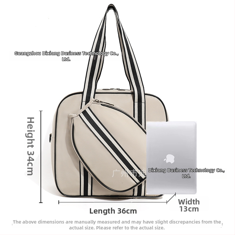 Dámska tenisová taška 2025 – nová špeciálna ochranná taška na vonkajšie rameno, veľká kapacita, športová taška na badminton/tenis/pickleball, Oxford látka, prispôsobiteľná, XINGNAN/Row South