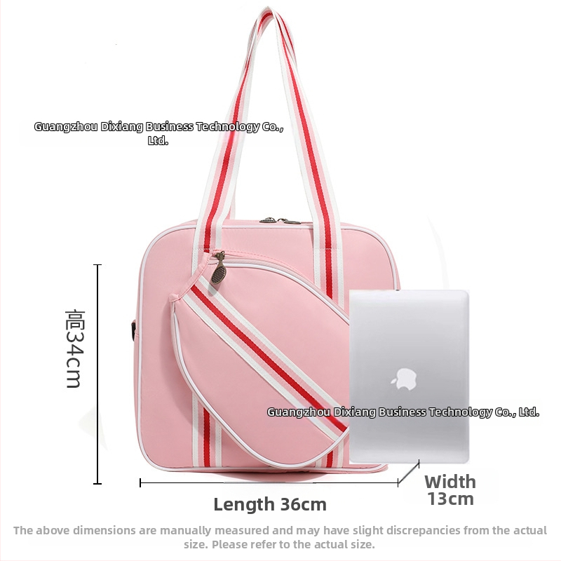 Dámska tenisová taška 2025 – nová špeciálna ochranná taška na vonkajšie rameno, veľká kapacita, športová taška na badminton/tenis/pickleball, Oxford látka, prispôsobiteľná, XINGNAN/Row South