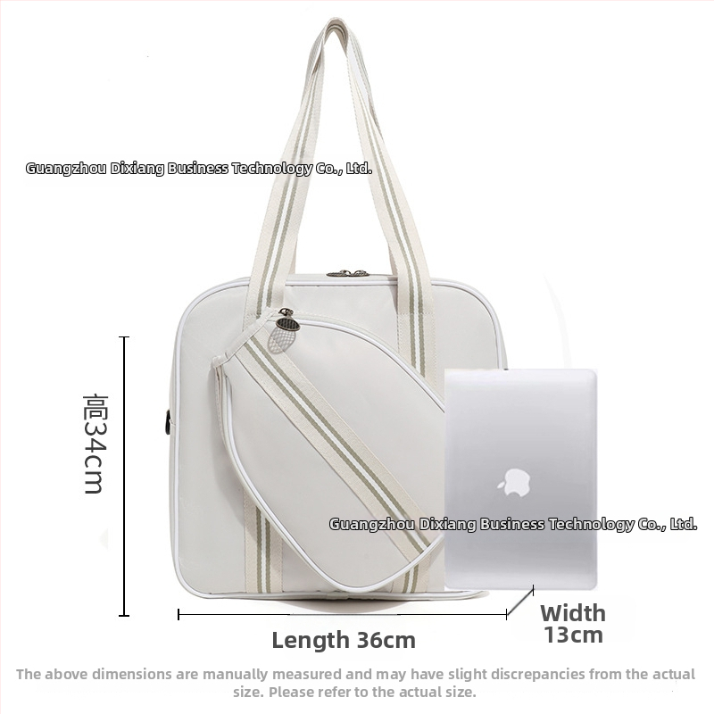 Dámska tenisová taška 2025 – nová špeciálna ochranná taška na vonkajšie rameno, veľká kapacita, športová taška na badminton/tenis/pickleball, Oxford látka, prispôsobiteľná, XINGNAN/Row South