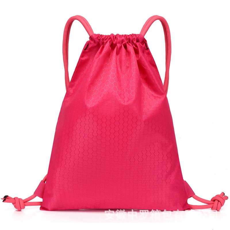 Αθλητικό σακίδιο από Oxford ύφασμα, καρό μοτίβο, εργονομικό πάνελ πλάτης, επένδυση πολυεστέρα; κατάλληλο για μπάσκετ, ποδόσφαιρο, τένις και μπάντμιντον