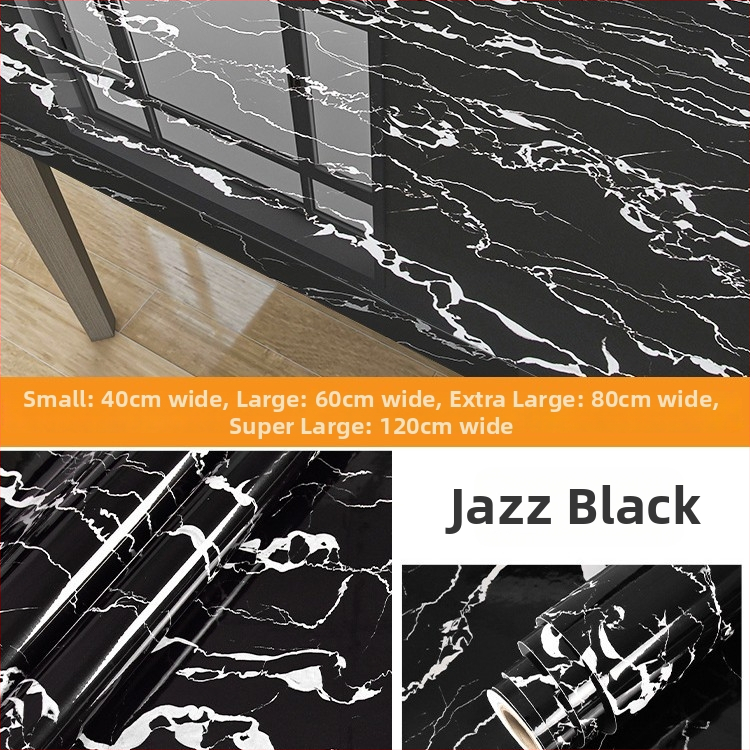 Kuhinjska PVC naljepnica za zid, vodootporna i otporna na masnoću, samoljepljiva, 1 komad, ravnog stila