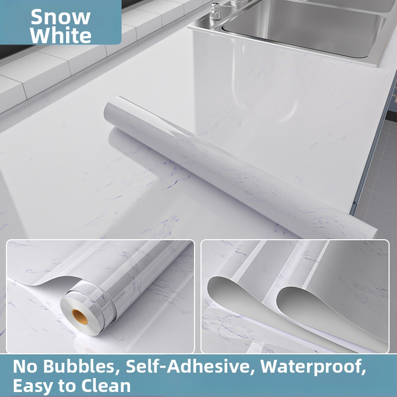 Kuhinjska PVC naljepnica za zid, vodootporna i otporna na masnoću, samoljepljiva, 1 komad, ravnog stila
