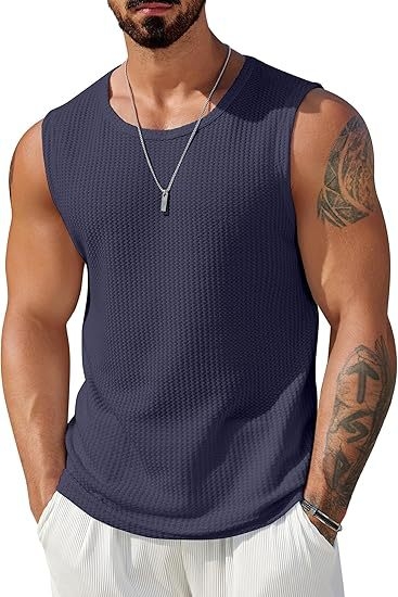 Sportska veste bez rukava, ležernog kroja, jednobojni uzorak, 95% poliester, ljeto 2025