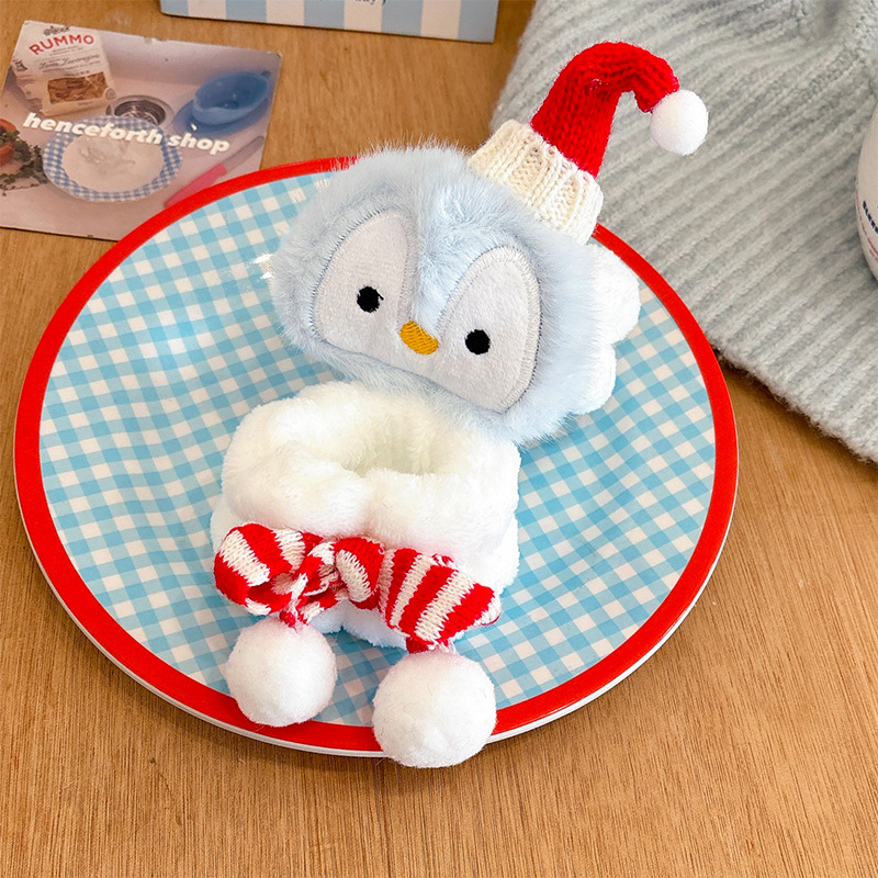 Accesoriu pentru mână – ornament brățară unisex, design cu pinguin desenat și focă, material textil, funcție sport