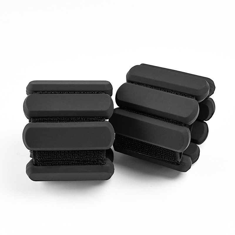 Brățară de greutate din silicon detașabilă, 2 lb, unisex, pentru fitness – formă dreptunghiulară