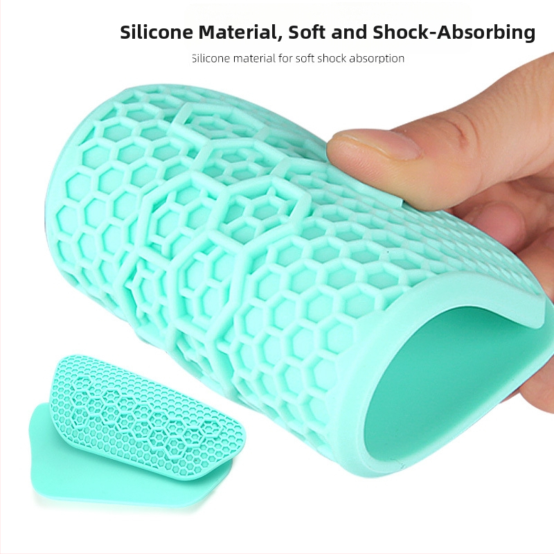 Silikónový ochranný štít lýtka pre futbal – dospelí, ochrana lýtka (Silikón; Dospelí; Futbal; Ochrana lýtka)