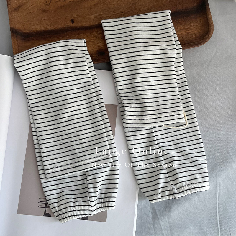 Mâneci UV din Ice Silk cu dungi japoneze – Vara 2022, Stil urban casual, pentru adulți