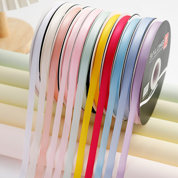 Poliéester-pamut szalag ajándékcsomagoláshoz, virágcsokrokhoz és ruházati kiegészítőkhöz