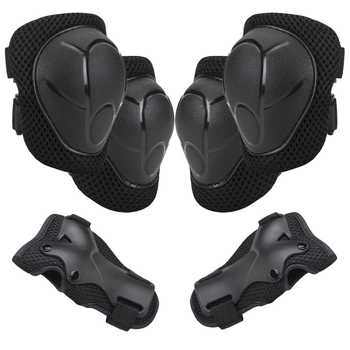 Echipament protector pentru copii pentru role – Set din șase piese, protecție pentru încheieturi, cap, coate și genunchi