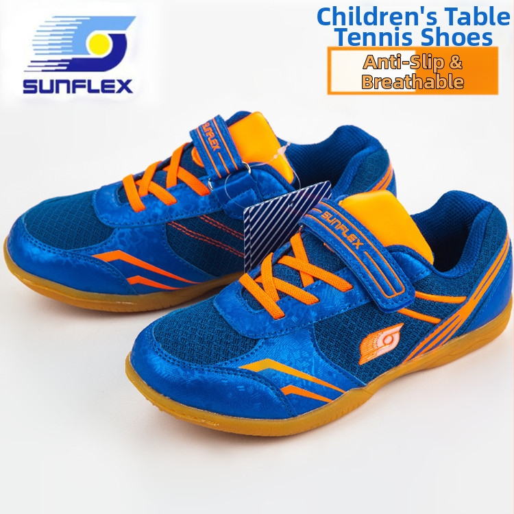 Detské tenistové topánky na stolný tenis pre deti, unisex, priedušné, odolné voči opotrebeniu, protišmykové