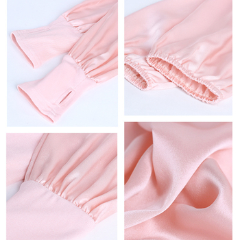 Mâneci din mătase cu protecție UV pentru exterior — 100% mătase, subțiri, croială lejeră, pentru femei