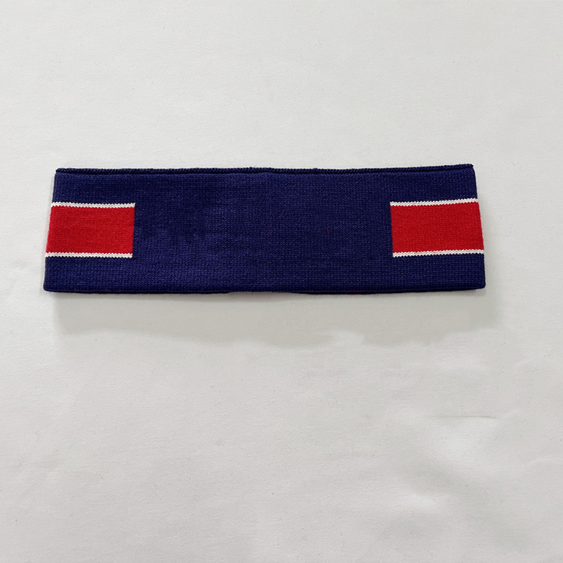 Unisex sportska traka za kosu, upija znoj i prozračna, s tekstnim dizajnom
