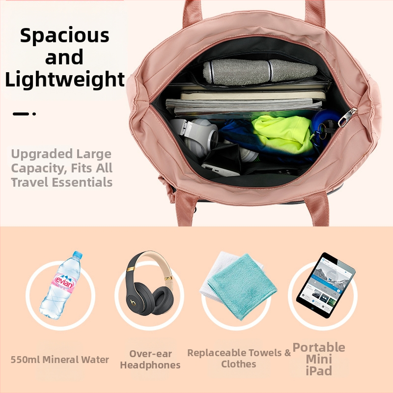 Taška na badminton a tenis so ramenným popruhom, Oxford látka, nepremokavá, 2-dielna sada, veľká kapacita