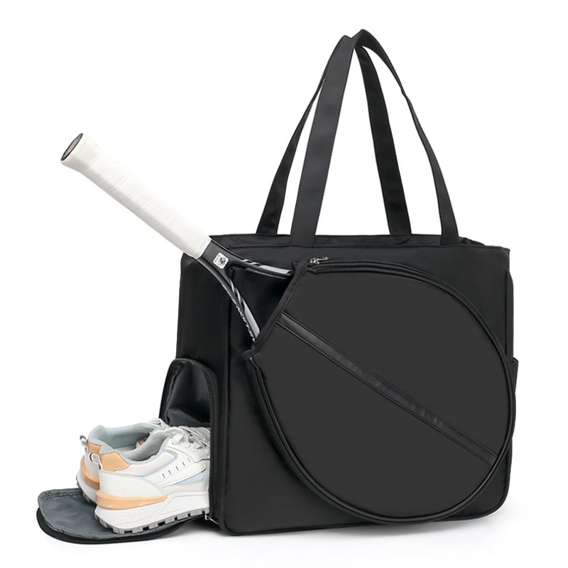 Τσάντα για μπιτμιντον και τένις με ιμάντα στον ώμο, Oxford ύφασμα, αδιάβροχη, σετ 2 τεμαχίων, μεγάλη χωρητικότητα