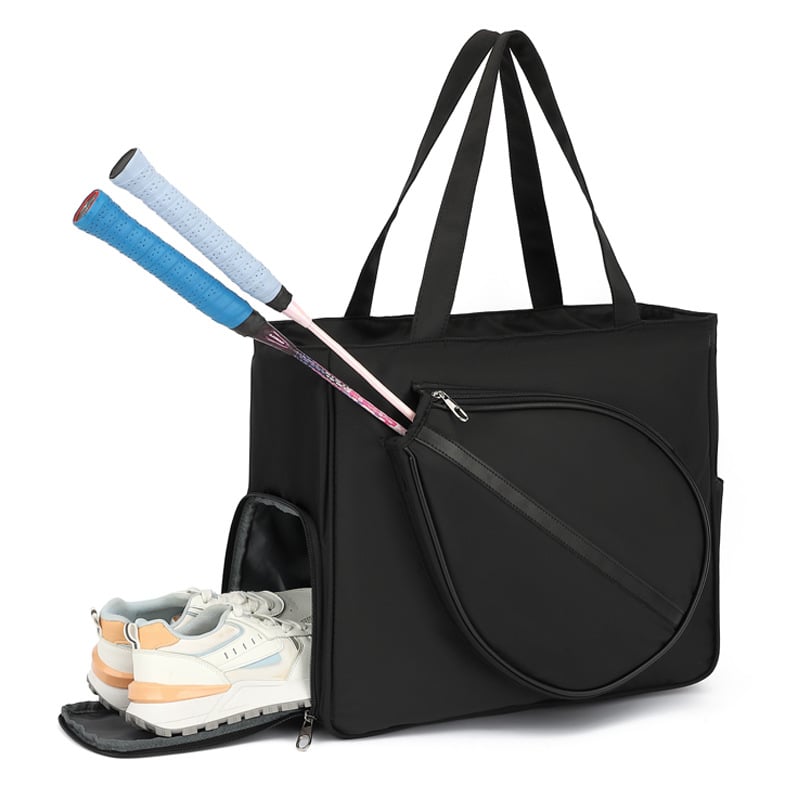 Τσάντα για μπιτμιντον και τένις με ιμάντα στον ώμο, Oxford ύφασμα, αδιάβροχη, σετ 2 τεμαχίων, μεγάλη χωρητικότητα