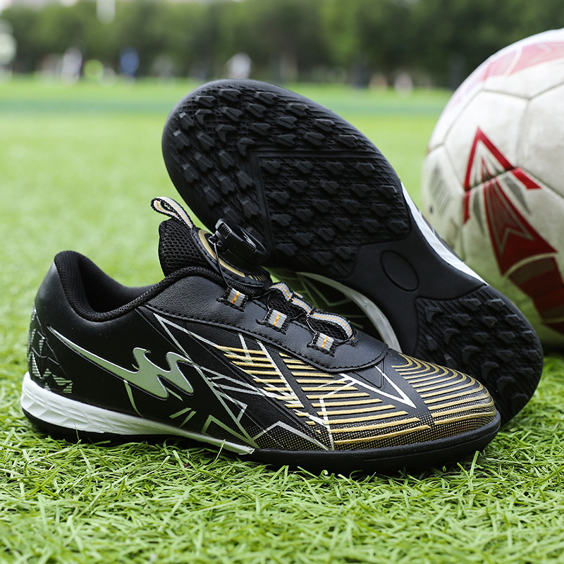 Παιδικά παπούτσια ποδοσφαίρου με Velcro – χαμηλό ύψος, αντιολισθητική καουτσούκ σόλα, αναπνέον εσωτερικό από δίχτυ