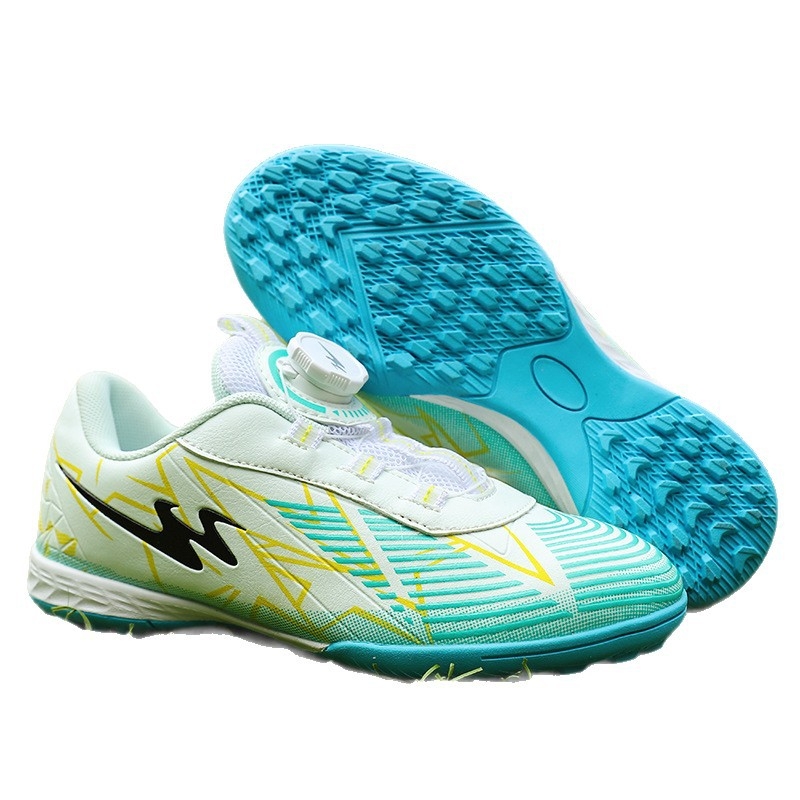 Παιδικά παπούτσια ποδοσφαίρου με Velcro – χαμηλό ύψος, αντιολισθητική καουτσούκ σόλα, αναπνέον εσωτερικό από δίχτυ