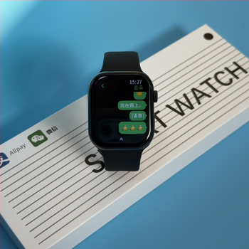 S11 смарт часовник с AMOLED дисплей, NFC за плащания и контрол на достъп, измерване на сърдечен ритъм, кръвно налягане и кислород в кръвта, Bluetooth обаждания, водоустойчив