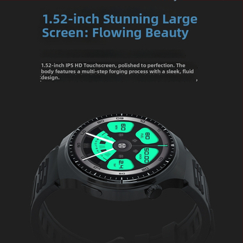 GT4Pro Smartwatch με Offline πληρωμή, NFC, Παρακολούθηση καρδιακών παλμών, Παρακολούθηση ύπνου, Κλήσεις Bluetooth