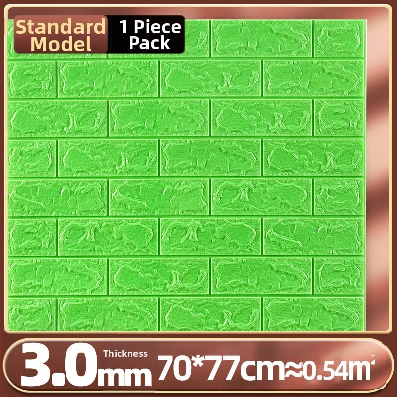 Samoljepljive 3D zidne naljepnice za spavaću sobu i studentski dom (Materijal: XPE pjena; Značajke: vodootporne, otporne na vlagu, perive; Tip: vodootporna zidna naljepnica; Prostor: spavaća soba)