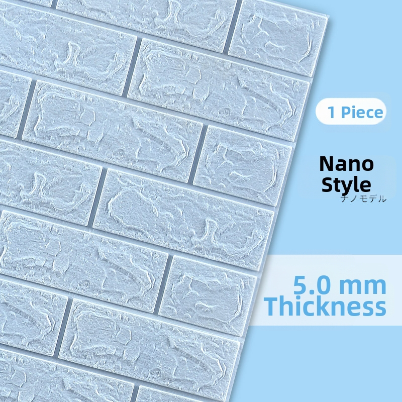 Samoljepljive 3D zidne naljepnice za spavaću sobu i studentski dom (Materijal: XPE pjena; Značajke: vodootporne, otporne na vlagu, perive; Tip: vodootporna zidna naljepnica; Prostor: spavaća soba)