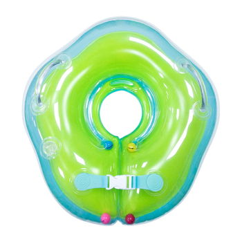 Δαχτυλίδι λαιμού για βρέφη – φουσκωτό, μοτίβο καρτούν, οικολογικό PVC, πάχος 0,3 мм, χειροκίνητο φούσκωμα, κατάλληλο για πισίνα