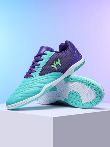 Ποδοσφαιρικά Παπούτσια Unisex για Επαγγελματική Προπόνηση με Concave-Convex Texture, Ελαφρύ Σώμα Παπουτσιού, Αποσβεσμένη Μεσαία Σόλα, Αντιολισθητική Εξωτερική Σόλα