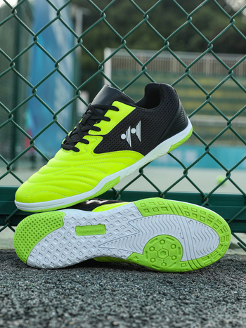 Ποδοσφαιρικά Παπούτσια Unisex για Επαγγελματική Προπόνηση με Concave-Convex Texture, Ελαφρύ Σώμα Παπουτσιού, Αποσβεσμένη Μεσαία Σόλα, Αντιολισθητική Εξωτερική Σόλα