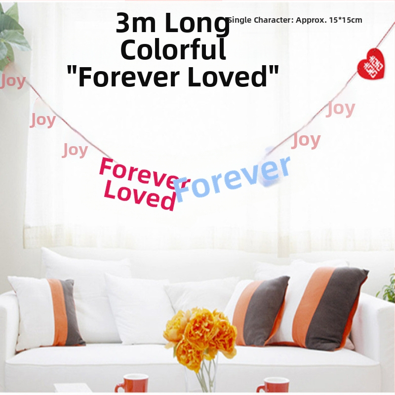 Girlanda z pásky pre dekoráciu priestoru – vhodná pre materskú školu, otvorenie a výročia obchodov; Značka Unique; Materiál: stužka; Kategória: rekvizity na usporiadanie sály