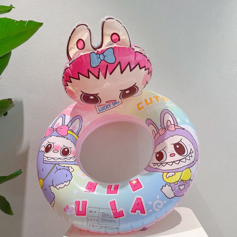 Παιδικός φουσκωτός δακτύλιος κολύμβησης από Eleswim, PVC φιλικό προς το περιβάλλον, με εκτύπωση σχεδίου