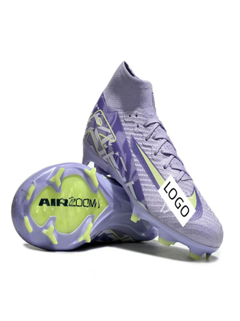 Nogometne tenisice Assassin 17. generacije AG visoke, s prednjim vezivanjem, vodootporne, zračni jastuk, đon od prirodne gume