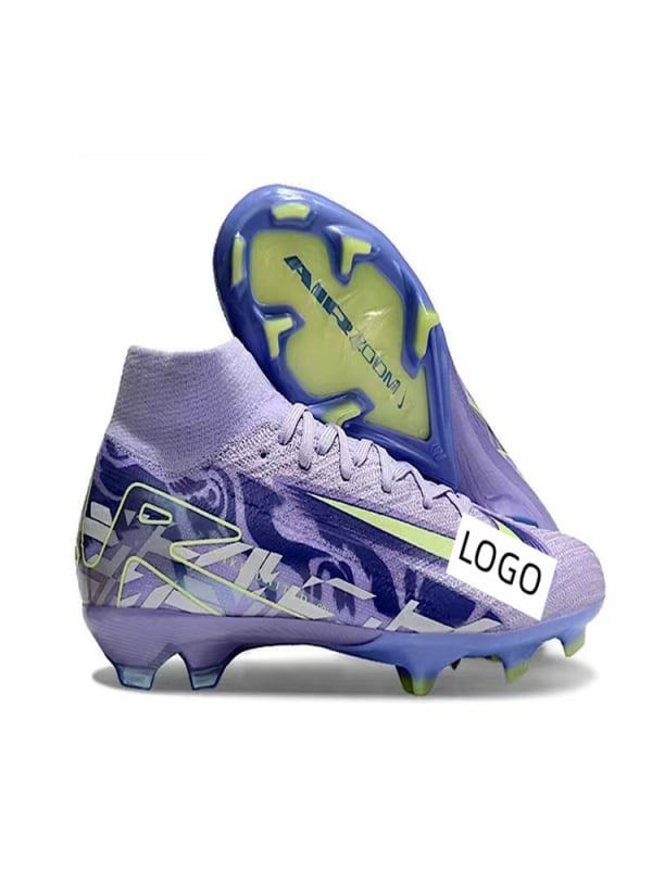 Nogometne tenisice Assassin 17. generacije AG visoke, s prednjim vezivanjem, vodootporne, zračni jastuk, đon od prirodne gume