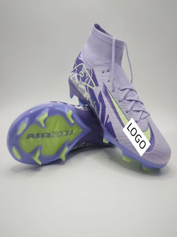 Nogometne tenisice Assassin 17. generacije AG visoke, s prednjim vezivanjem, vodootporne, zračni jastuk, đon od prirodne gume