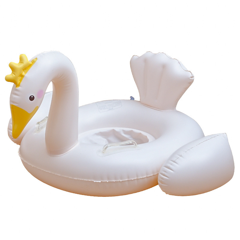 Παιδικός φουσκωτός δακτύλιος κολύμβησης με κάλυμμα-καθήμενο σε σχήμα ιππόκαμπος, οικολογικό PVC 0,21 mm, ζωικό μοτίβο, για κολύμβηση και βάδισμα