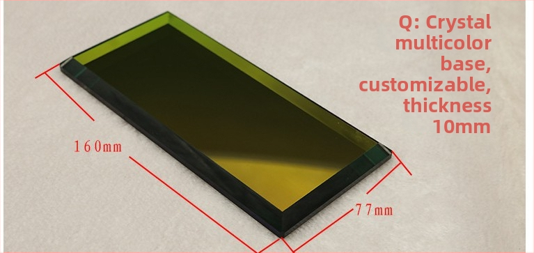 Základ pre automobilový parfum — sklenená krištáľová základňa, Bowen značka, prispôsobiteľný štýl, dostupná prispôsobiteľnosť, Funkcia: Iné